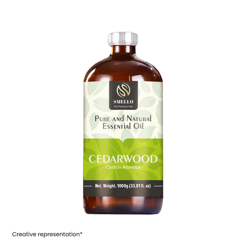 Smello's Cedarwood Pure & Natural Essential Oil