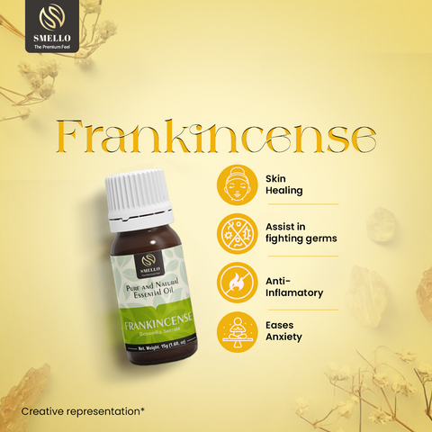 Smello's Frankincense Pure & Natural Essential Oil