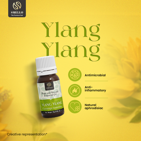 Smello's Ylang Ylang Pure & Natural Essential Oil