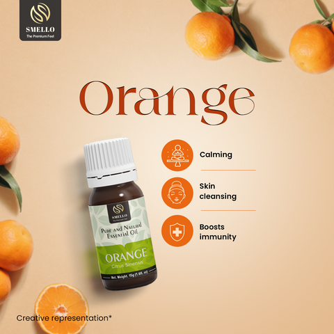 Smello's Orange Pure & Natural Essential Oil