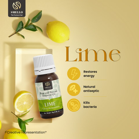 Smello's Lime Pure & Natural Essential Oil