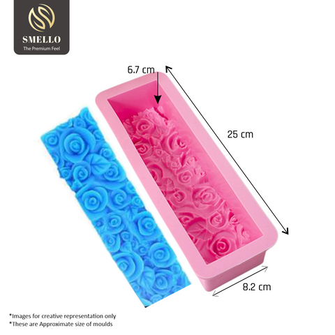 Smello's Royal Rose Loaf Silicone Mould (RL 101)