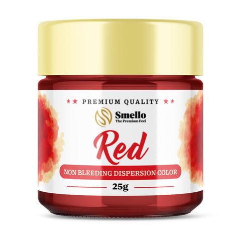 Smello's Red Non-bleeding Dispersion Color 25 g