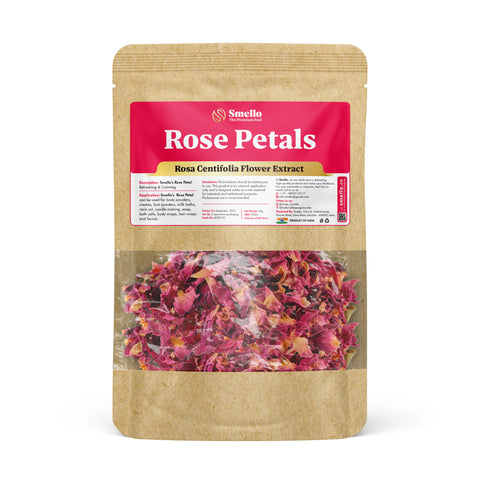 Smello's Rose Petals Dried Flower Petals 50 g (BO 101)