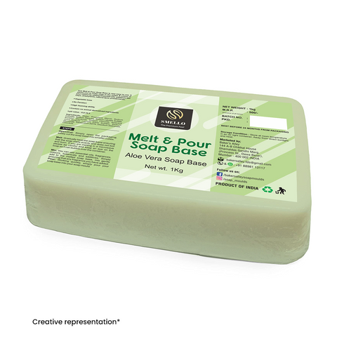 Smello's Aloe Vera Melt & Pour Soap Base (SB 106)