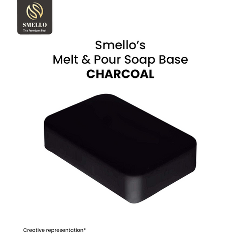 Smello's Charcoal Melt & Pour Soap Base (SB 107)