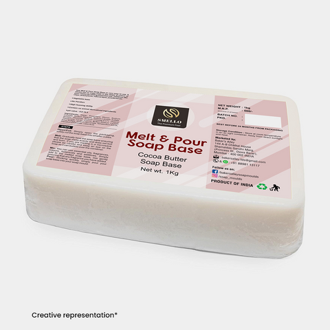 Smello's Cocoa Butter Melt & Pour Soap Base (SB 109)