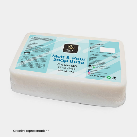 Smello's Coconut Milk Melt & Pour Soap Base (SB 111)