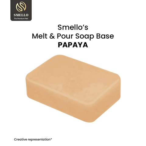 Smello's Papaya Melt & Pour Soap Base (SB 112)