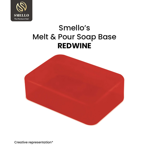 Smello's Red Wine Melt & Pour Soap Base (SB 114)