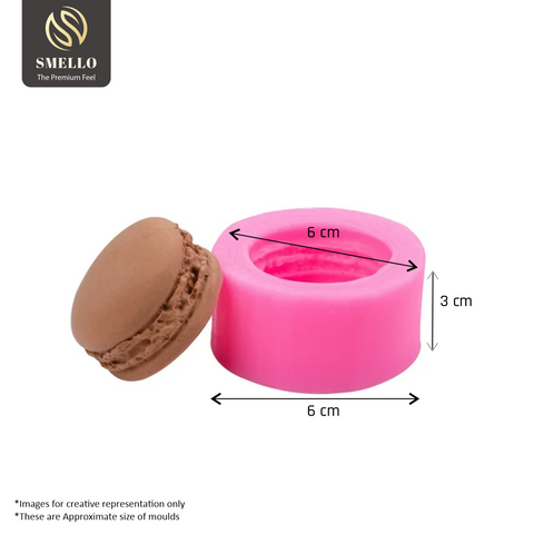 Smello's Macaron Silicone Soap Moulds (SC 122)