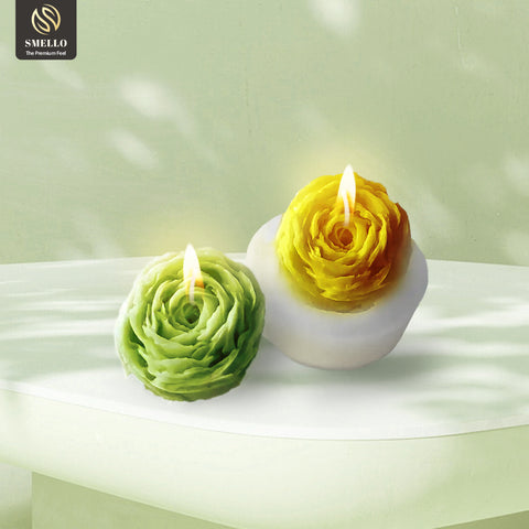 Smello's Rosette Candle Silicone Mould (SCM 225)