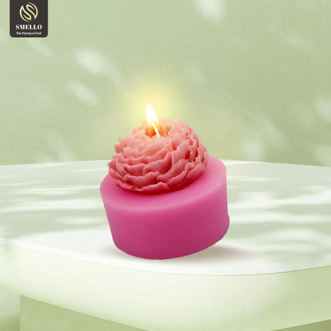 Smello's Peony Candle Silicone Mould (SCM 227)