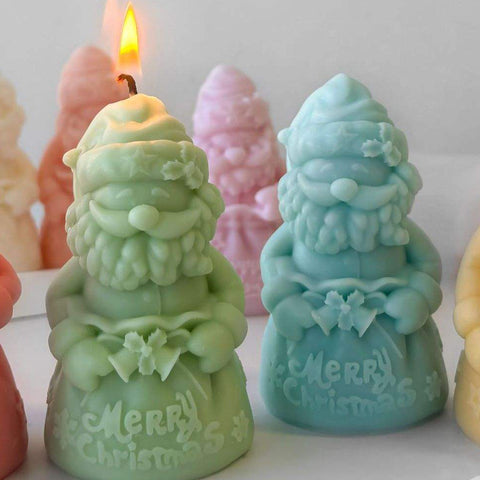 Smello 3D Santa Silicone mould for Candles, Soap & Resin (SCM 264)