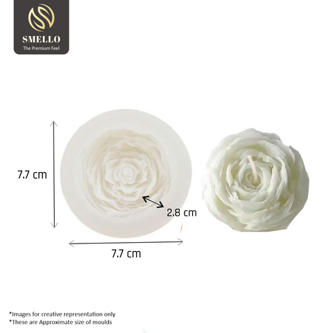 Smello's Rosette Candle Silicone Mould (SCM 225)