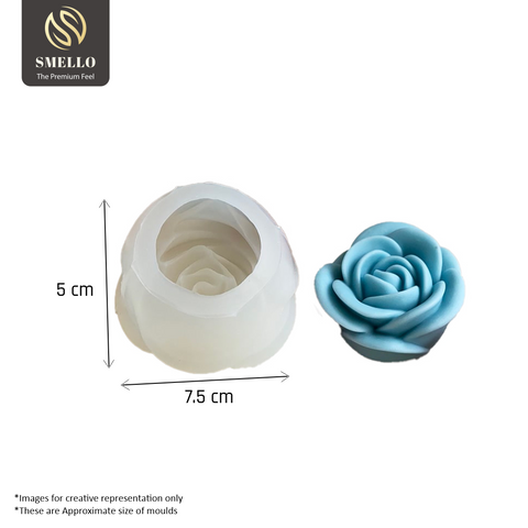 Smello's Tea Rose Candle Silicone Mould (SCM 228)