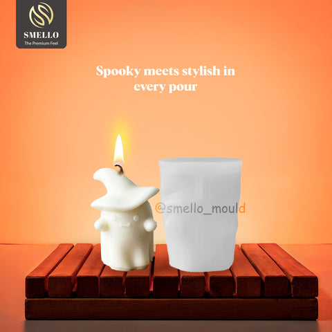 Smello Pumpkin and Pumpkin man Silicone mould for Candles, Soap & Resin (SCM 257)