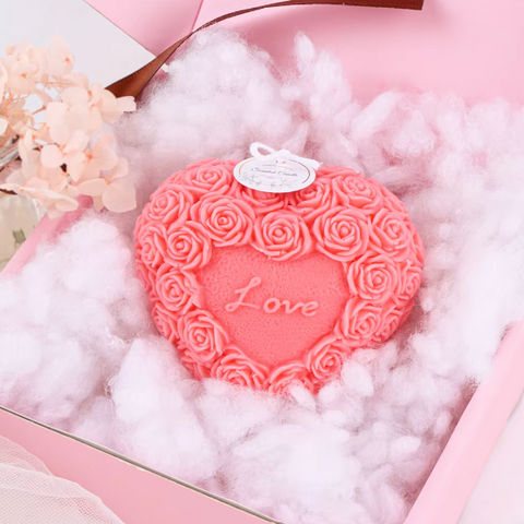 Smello's 3D Love Valentine Candle Silicone Mould (SCM 178)