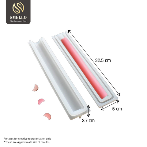 Smello's Moon Tube Silicone Mould (TM 102)