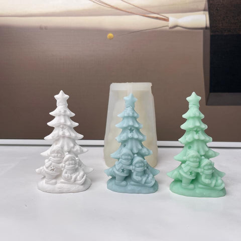 Smello's Large Christmas Tree Candle Silicone Mould (SCM 215)