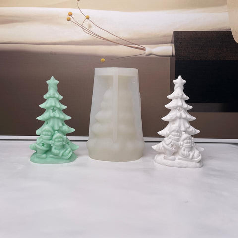 Smello's Large Christmas Tree Candle Silicone Mould (SCM 215)