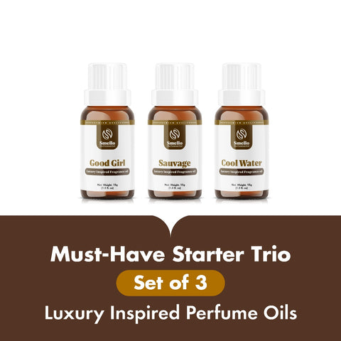 Luxury Perfume Dupe Oils – Starter Trio (Set of 3)