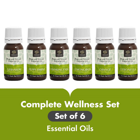 Essential Oils – Complete Wellness Collection (Set of 6)