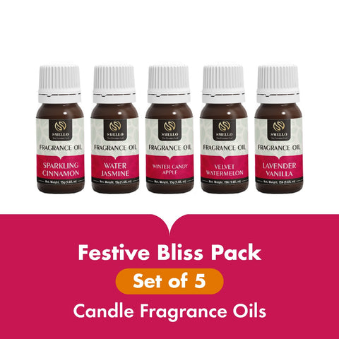 Candle Oils – Festive Bliss Pack (Set of 5)