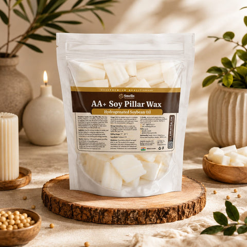 AA+ Soy Pillar Wax | Premium Candle Making Wax | Smello