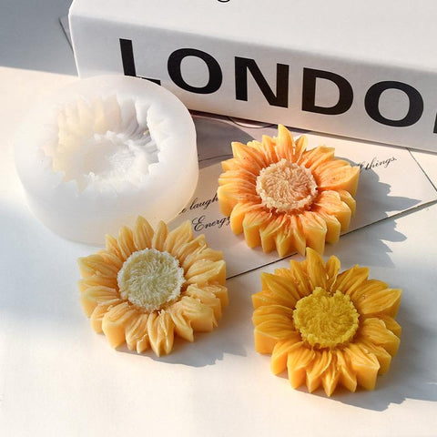 Smello's Golden Flower Silicone Fondant Mould  (FB 148)