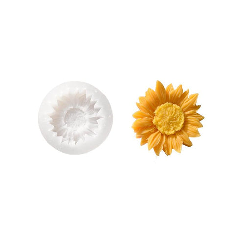 Smello's Golden Flower Silicone Fondant Mould  (FB 148)