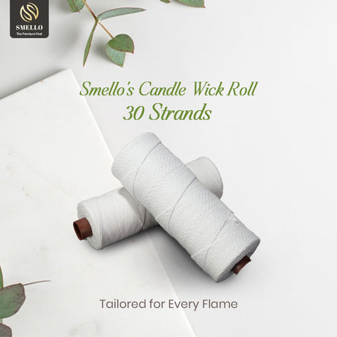 Smello's Candle Wick Roll 30 Strands (CW 105)