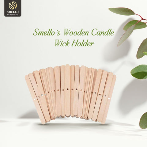 Smello`s Wooden Candle Wick Holder (CW107)