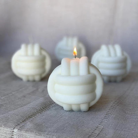 Smello's Knitted Knots Candle Silicone Mould (SCM 120)