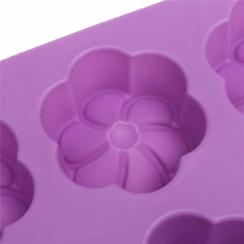 Smello's 6 Cavity Petal Cute Silicone Floral Mould (FM 107)