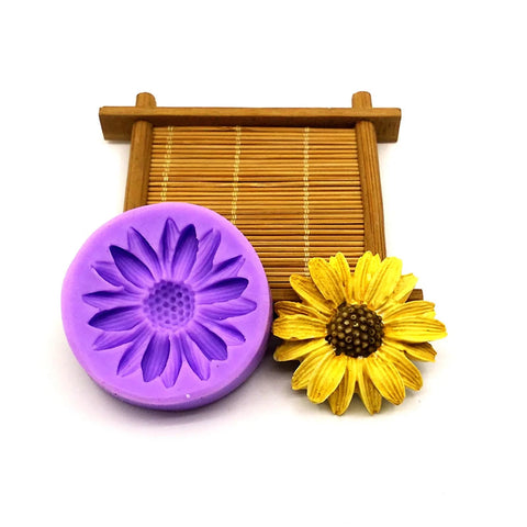 Smello`s Sunflower Silicone Fondant Mould  (FB 149)