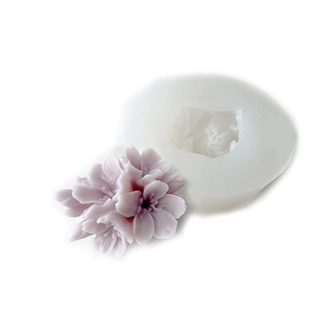 Smello's 3D Plum Blossom Flower Candle Silicone Mould (SCM 218)