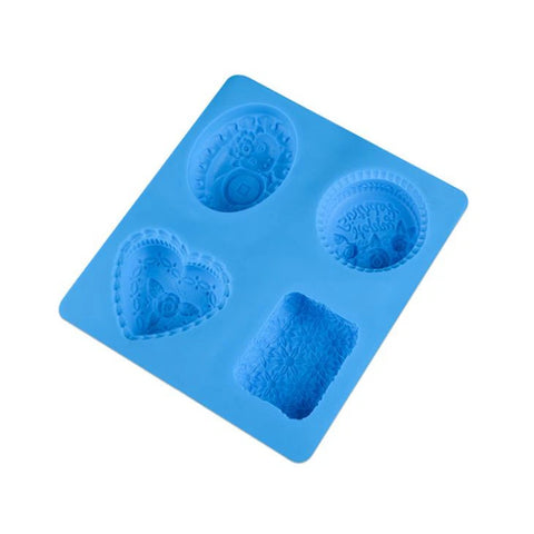 Smello's 4 Cavity Angel Flowers Silicone 3D Multi Cavity Mould (MC 103)