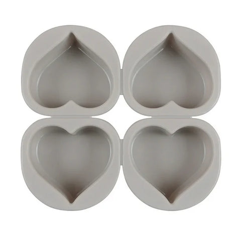 Smello's 4 Cavity Heart Silicon Moulds (BS 106)