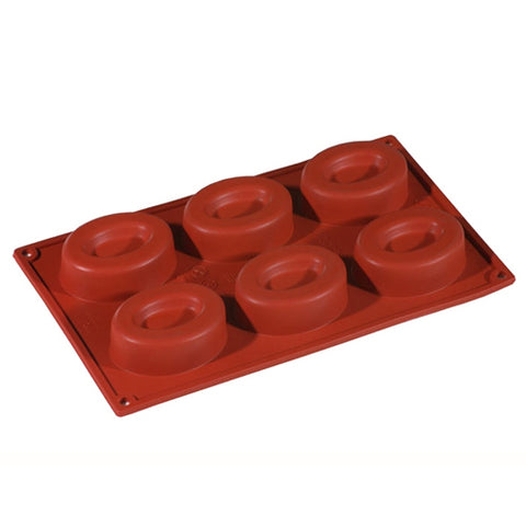 Smello's 6 Cavity Cupcake Silicon Moulds (BS 119)