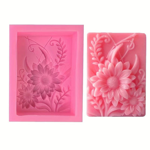 Smello's Single Cavity Carving Silicone Soap Moulds (SC 102)