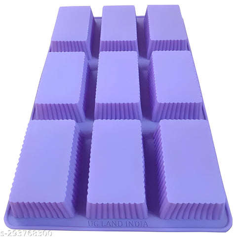 Smello's 6 Cavity Rectangle Silicon Moulds (BS 113)