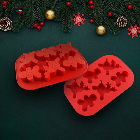 Smello's Christmas Deer and Gingerbread Man Moulds (CE 104)