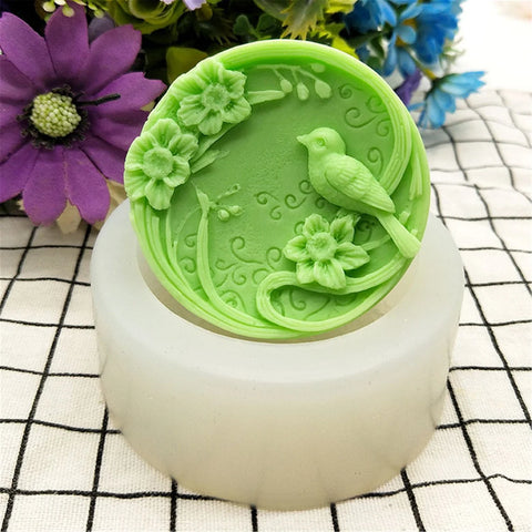 Smello's Bird Silicone Soap Moulds (SC 112)