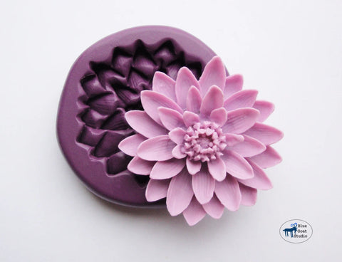 Smello's Single Cavity Lotus Silicone Fondant Mould (FB 141)