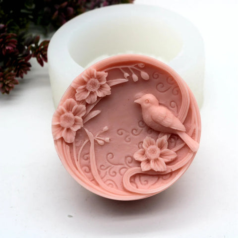 Smello's Bird Silicone Soap Moulds (SC 112)