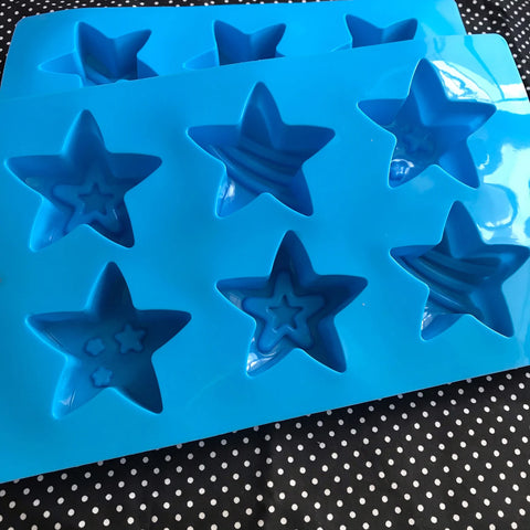 Smello's 6 Cavity Star Kids Special Silicone Mould (KS 107)