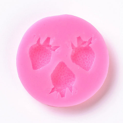 Smello's Strawberry Silicone Fondant Mould (FB 143)