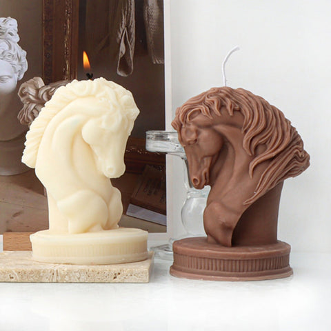 Smello's 3D Horse Head Candle Silicone Mould (SCM 168)