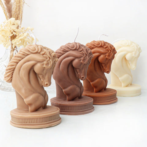 Smello's 3D Horse Head Candle Silicone Mould (SCM 168)